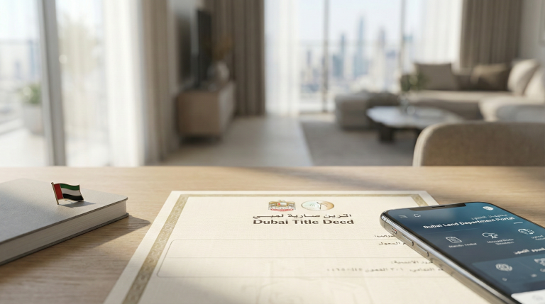 Dubai Title Deed Guide 2026: Fees, Process and Types
