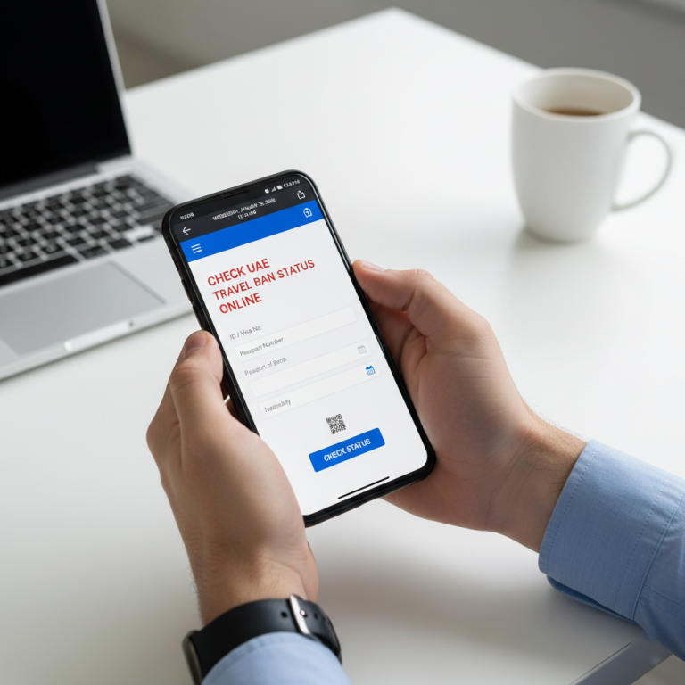 How to Check UAE Travel Ban Status Online by Emirates ID or Passport
