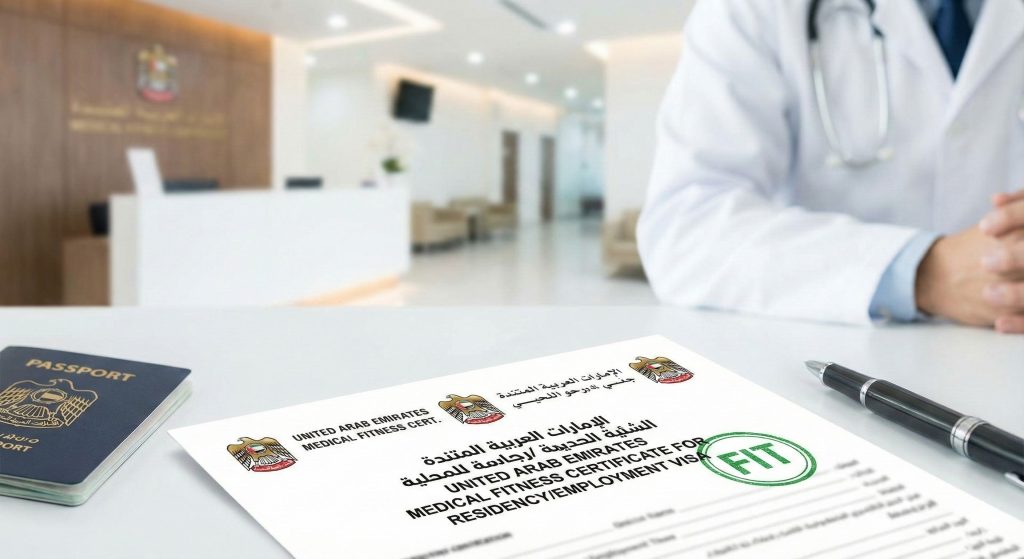 Medical Fitness Certificate for UAE Employment Visa
