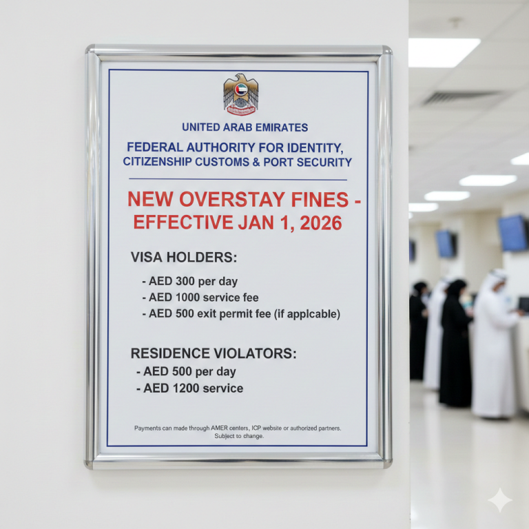 UAE Overstay Fines: Complete Guide to Penalties and Payment