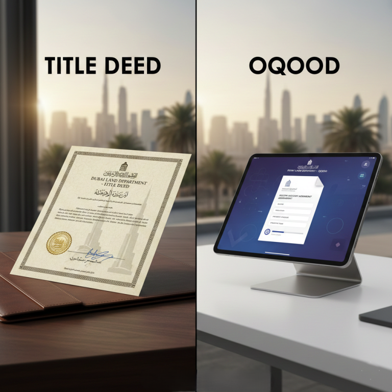 Title Deed vs Oqood in Dubai: What Every Property Buyer Must Know