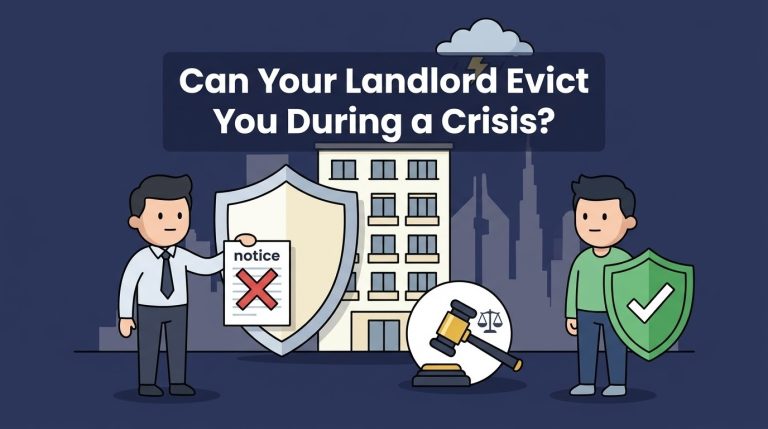 Can Your Landlord Evict You During a Crisis? Dubai Tenant Rights Explained