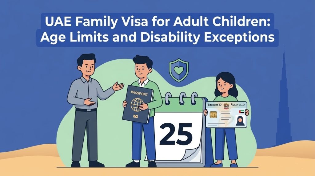 UAE Family Visa for Adult Children
