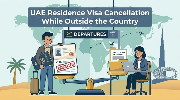 UAE Residence Visa Cancellation While Outside the Country: Steps, Fees, and Requirements