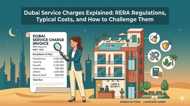Dubai Service Charges Explained: RERA Regulations, Typical Costs, and How to Challenge Them