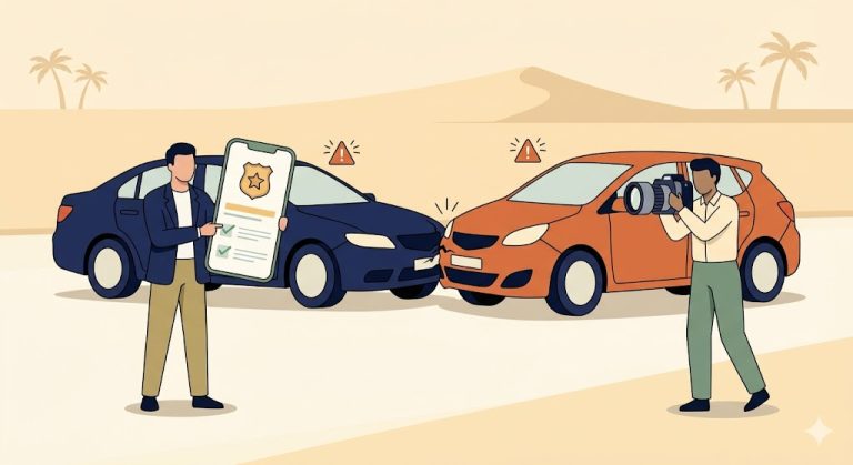 What to Do After a Car Accident in the UAE