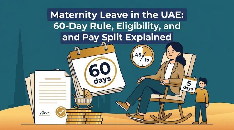 Maternity Leave in the UAE: 60-Day Rule, Eligibility, and Pay Split Explained