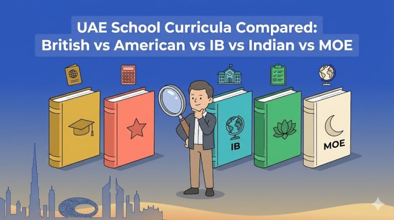 UAE School Curricula Compared: British vs American vs IB vs Indian vs MOE