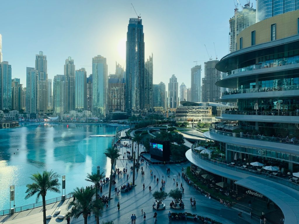 Dubai apartment towers representing property investment and residence visa eligibility