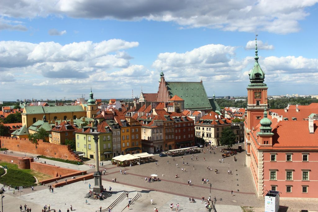 Old Town Market Square in Warsaw